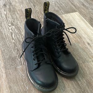 Dr. Martens 1460 Boot - Kids - Black Size 1